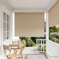 Persiana de Rolô para Exterior com Proteção UV Bege MLV67022
