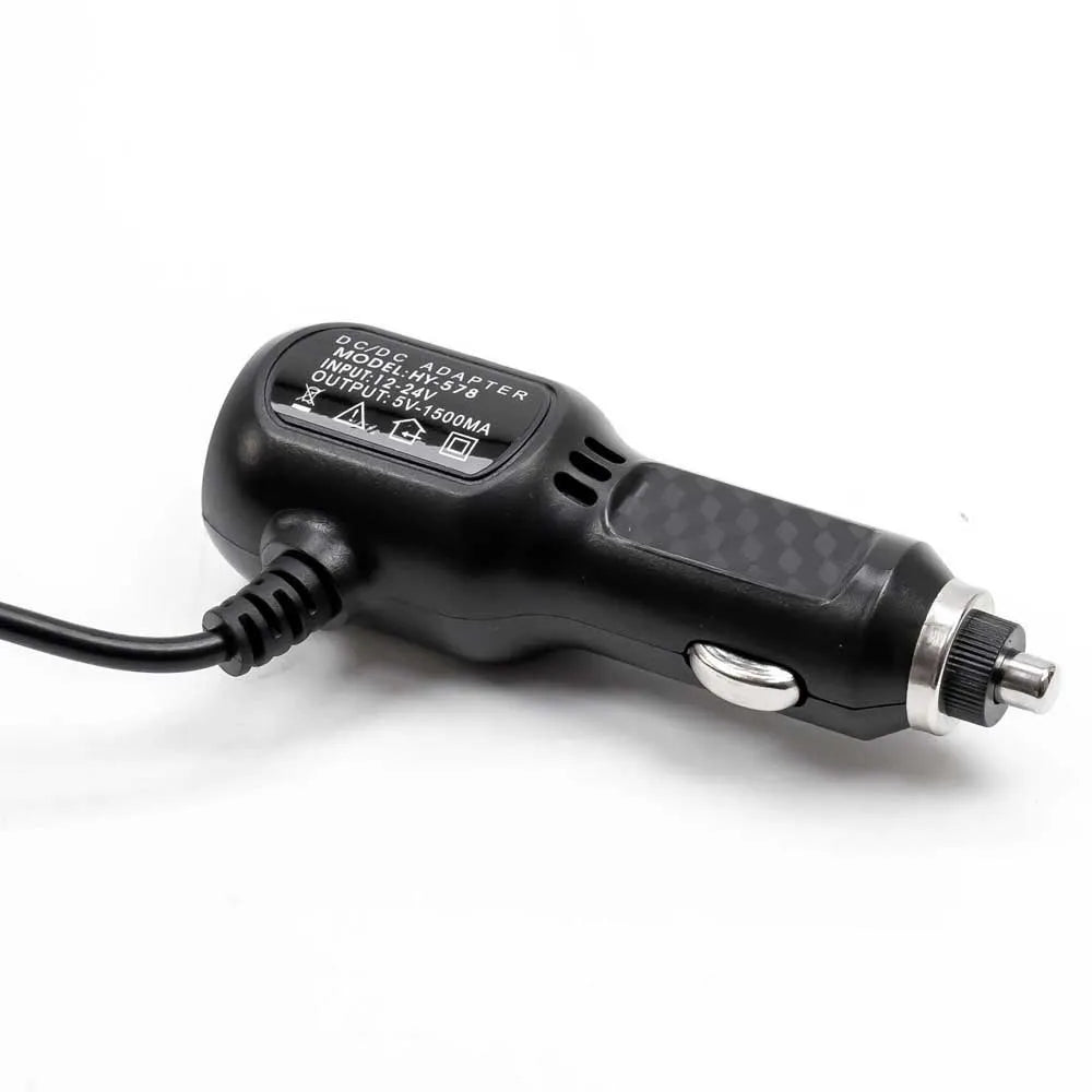PNI Carregador de carro Mini USB 12V/24V-5V 1.5A 3.5 m